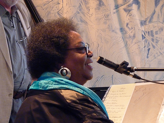 Singing at l'Atelier du Chaudron